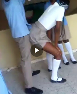 SHS Two Female Student Fu€k Him Classmates