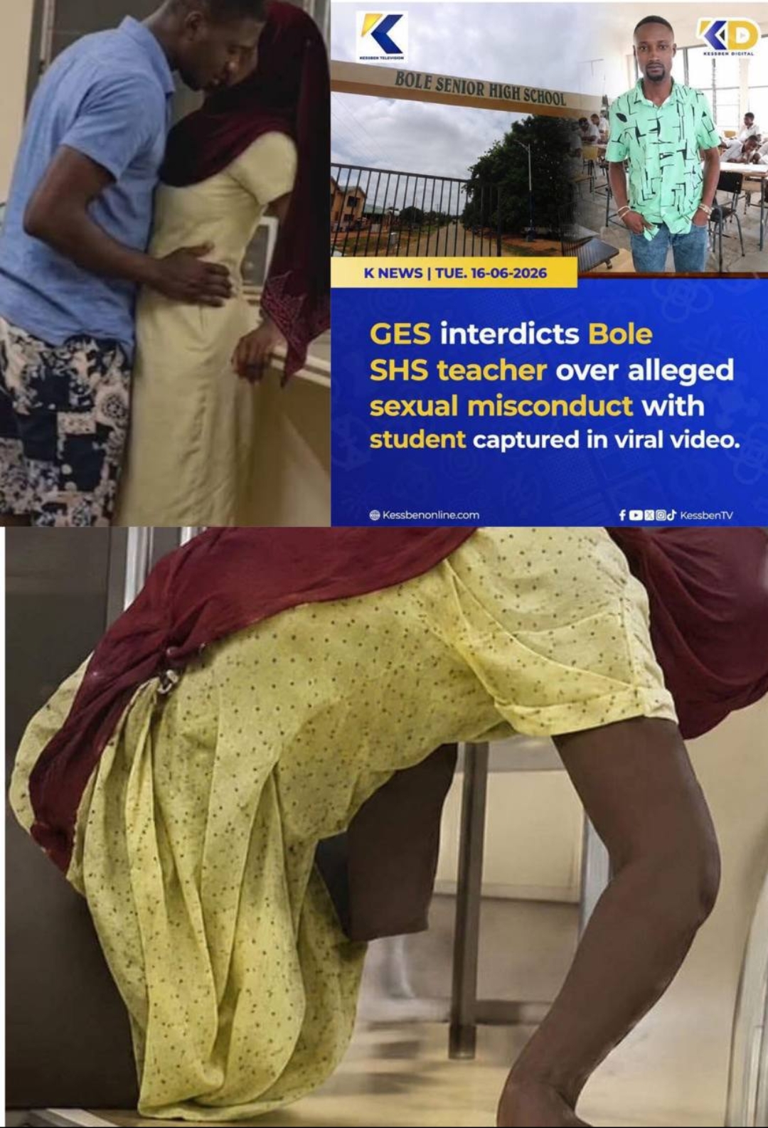 Bole shs senior high school leaked sex video in the lab